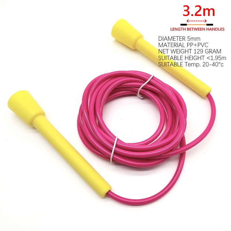 Professional Jump Rope  Men Gym PVC Skipping Rope Ropes With Plastic Handles For Any Skill Level Sports Segmented Jump Rope For Outdoor Fitness Gym Men Women