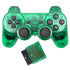 Transparent Eye Catching Wireless Dual Shock Bluetooth Joystick Gamepad Console Controller Compatible With PC Laptop