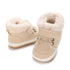 Infant Newborn Baby Boy Winter Warm Lace Up Design Boots Kids Baby Boy Booties Stylish Autumn Shoes