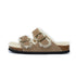 New Cotton Wool Shoes Double Buckle Belt Wool Shoes Indoor Outdoor Wear Warm Slippers Comfy Soft Women Slippers Fur Lined Orthopedic Indoor House Shoes With Adjustable Buckle