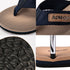 Comfortable Casual Summer Flip- Flops Men Beach Slippers Sandals Simple Luxury Design Indoor Non-Slip Black Flip Flops
