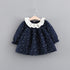 Modern Cotton Warm Winter Knitted Clothes Infant Toddler Top Dress For Girls Kids