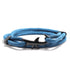 Nylon Rope Chain Luxury  Bracelets For Women And Men Ocean Shark Charm Bracelet Popular Jewelry Anchor Bracelet Style