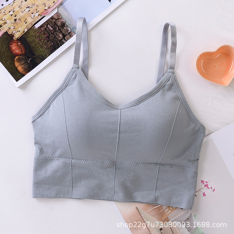 NEW Solid Color Women Sports Bra Sexy Brathable Sports Top Yoga Bra Push Up Top Female Gym Fitness Sports Underwear Female Seamless bra