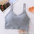 NEW Solid Color Women Sports Bra Sexy Brathable Sports Top Yoga Bra Push Up Top Female Gym Fitness Sports Underwear Female Seamless bra