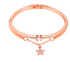 Rose Gold Stainless Steel Bracelets & Bangles Female Heart Forever Love Charm Bracelet For Women