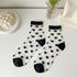 Women Socks New Fashion Long Transparent Cute Heart Thin Socks Female Summer Casual Sweet Funny Socks Stylish Ankle Socks For Women