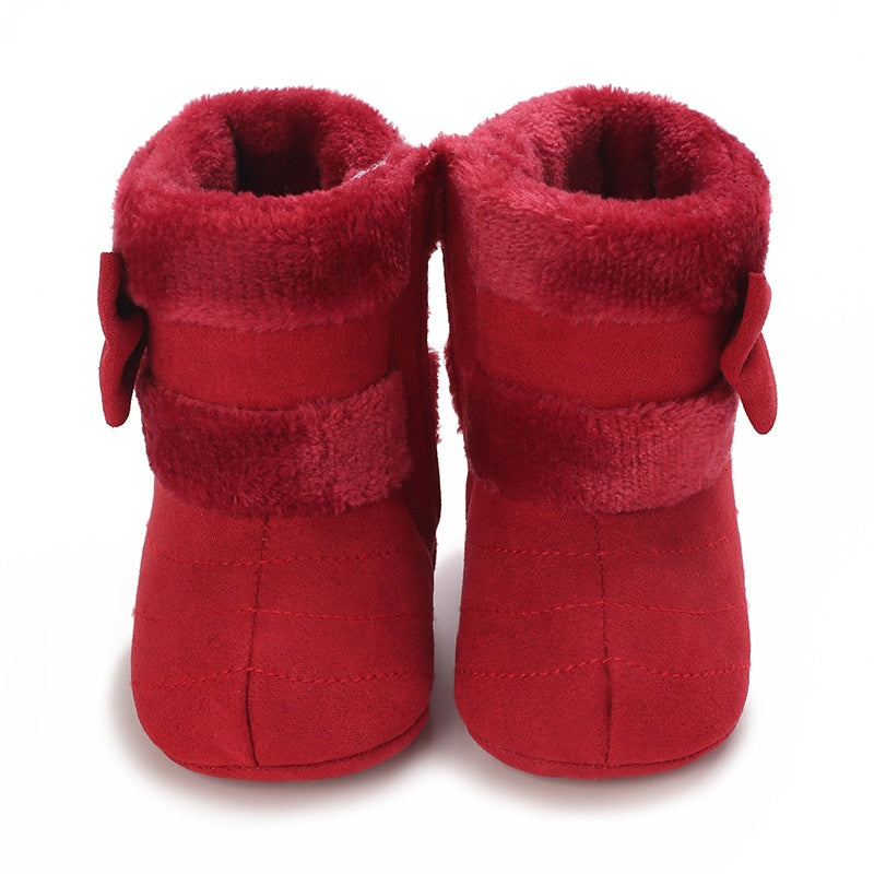 Baby Boots Winter First Walkers Tassel Baby Girls Shoes Snow Super Warm Pre walkers Soft Sole Boots for Girls Babies