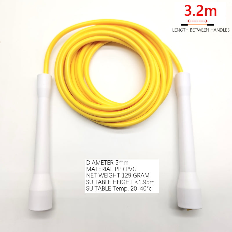 Professional Jump Rope  Men Gym PVC Skipping Rope Ropes With Plastic Handles For Any Skill Level Sports Segmented Jump Rope For Outdoor Fitness Gym Men Women