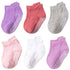 6 Pairs Baby Cotton Anti-slip Boat Low Cut Floor Socks For Boys And Girls Children's Sock