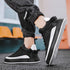 Men's Fashion Thick-Soled Sports Shoes Outdoor Non-Slip Breathable Casual Comfortable Sneakers Walking Slip-On Running Sneakers Lightweight Breathable Mesh Soft Sole