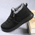 Men's New Snow Boots Waterproof Non-Slip Shoes Casual Fashion Ankle Boots Winter Walking Unisex Shoe Water Resistant Shoes Anti-Slip Fully Fur Lined Casual Lightweight Shoes