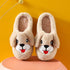 Winter Cute Cartoon Kids Soft Cotton Shoes Baby Shoe Small Dog Winter Cartoon Thick Warm Boy And Girl Slippers Slippers For Children