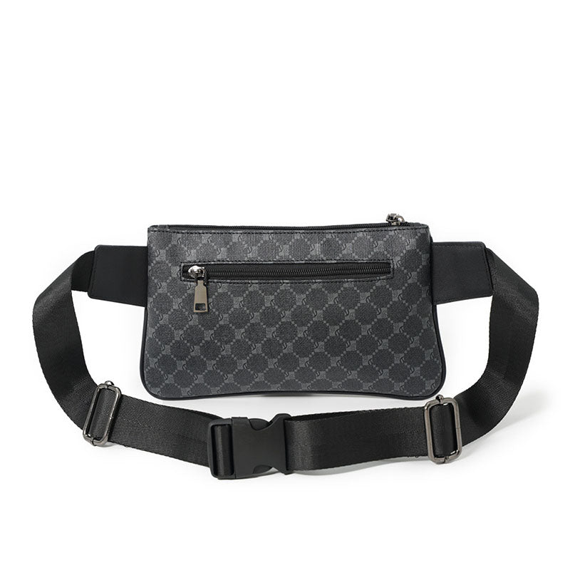 Unisex Fashion Men's Versatile Waist Crossbody Chest Crossbody Phone Bag For Men Luxury Black Fanny Pack Women Belt Bag Waist Purse Cross Body Bag Bum Fashionable Waist Bag For Traveling