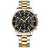 TREND New Men's Elegant Watch Waterproof And Scratch Resistant Stylish Stainless Steel Durable Wrist Watch
