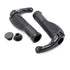 Bicycle Grip Handlebar End Cap Aluminium Alloy Lock Mountain Handle Bar Grip Bike Anti-Skid Rubber Bicycle Skid-Proof Grips New Generation Bike Handlebar Grip Soft Gel Inserts Shock Resistance Ergonomics Comfort Design