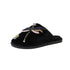 Winter Woman Warm Home Slippers Women Diamond Flip Flops Fur Slides Anti-slip Indoor Slippers Slip On Bedroom Shoes Memory Foam Wool Lining Indoor Ourdoor Non Skid Slippers