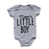 Modern New Romper Jumpsuit For Newborn Toddler Infant Baby Boys Romper Long Sleeve Jumpsuit Playsuit With Words Moms Little Boy