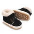 Infant Newborn Baby Boy Winter Warm Lace Up Design Boots Kids Baby Boy Booties Stylish Autumn Shoes