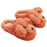 Couples Winter Pack Heel Cotton Shoes Women's  Mens Slipper Winter Shoes New Fashion Casual Fur Plush Slides Winter Slippers For Women House Slippers Fluffy Soft Comfy Fuzzy Slippers Faux Fur Plush Anti-Skid Slippers