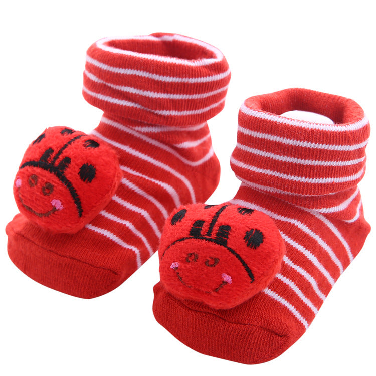 Colorful Newborn Cotton Cartoon Cute Anti Slip Sock Toddler Baby Comfortable Socks Shoes Elastic Soft Socks