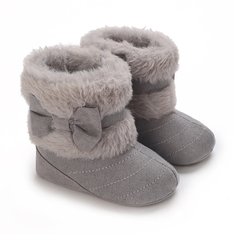 Baby Boots Winter First Walkers Tassel Baby Girls Shoes Snow Super Warm Pre walkers Soft Sole Boots for Girls Babies