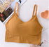 NEW Solid Color Women Sports Bra Sexy Brathable Sports Top Yoga Bra Push Up Top Female Gym Fitness Sports Underwear Female Seamless bra