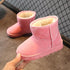 Children's Snow Boots Brown Baby Shoes Flexible And Soft Unisex Stylish Warm Winter Shoe