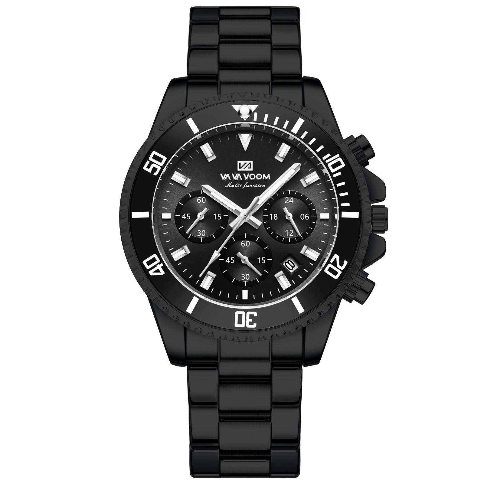 TREND New Men's Elegant Watch Waterproof And Scratch Resistant Stylish Stainless Steel Durable Wrist Watch