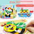 3D Sticker Cartoon Craft Kit For Children Cartoon 3D EVA Foam Sticker Puzzle Series Kids Multi-patterns Styles Toys for Children Birthday Gift