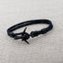 Modern Fashion Airplane Anchor Bracelets Men Charm Rope Chain Paracord Bracelet Women Male Air Force Style Wrap Metal Sport Hook Gift
