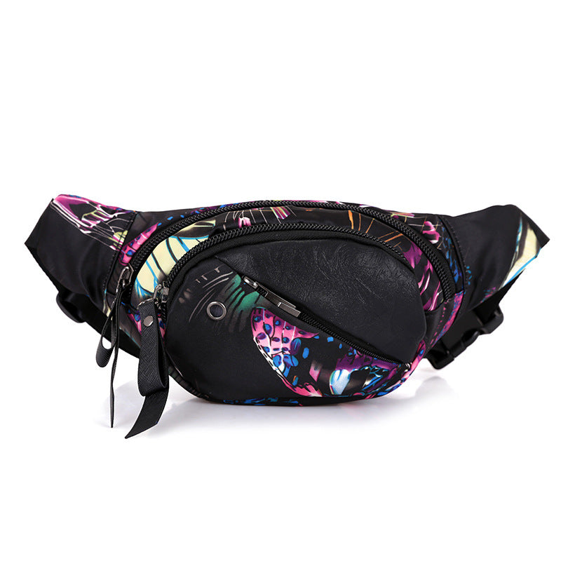 Unisex Fashion Adjustable Belt Travel Bag Running Stylish Outdoor Sports Fanny Pack PU Waterproof Cross Body Waist Bags