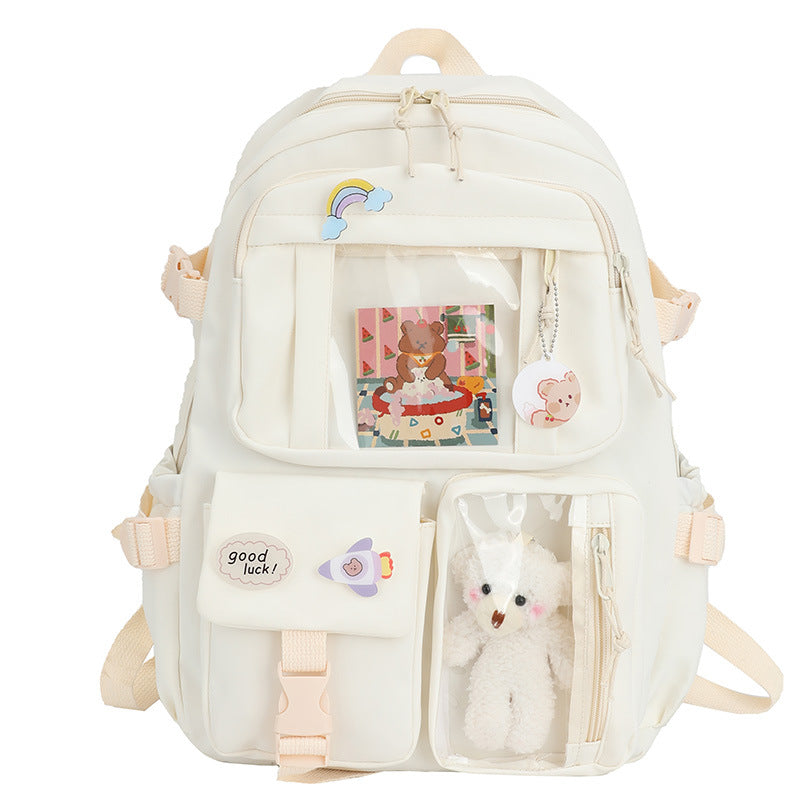 Dazzling Mini Backpack shoulder Bag for Teenage Girls And Women Multi-Function Ladies Small Bagpack