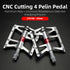 Bicycle Peddals Quick Release Rainproof Seal Bearing 8.2cm Widened Non-slip Chrome Molybdenum Bike   Mountain Bike Pedals Pedals Aluminum Bicycle Flat Platform Pedals Lightweight Non-Slip Sealed Bearing For Road Mountain