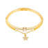 Rose Gold Stainless Steel Bracelets & Bangles Female Heart Forever Love Charm Bracelet For Women