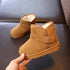 Children's Snow Boots Brown Baby Shoes Flexible And Soft Unisex Stylish Warm Winter Shoe