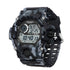 Shock Military Army Mens Watch In Camouflage  Style With LED Digital Back Light With Luminous  Effect