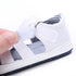 Baby Solid Color Soft-soled Hollow Toddler Sandals Summer Newborn 0-18M Infant Baby Girls Boys Shoes Solid Non-slip Shoes