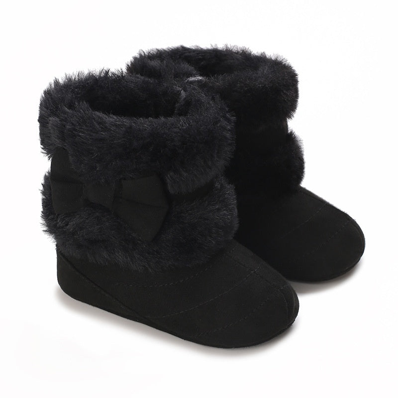 Baby Boots Winter First Walkers Tassel Baby Girls Shoes Snow Super Warm Pre walkers Soft Sole Boots for Girls Babies