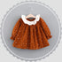 Modern Cotton Warm Winter Knitted Clothes Infant Toddler Top Dress For Girls Kids