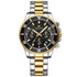 TREND New Men's Elegant Watch Waterproof And Scratch Resistant Stylish Stainless Steel Durable Wrist Watch