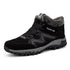 Winter Outdoor Casual Shoes Non-slip Warm Soft Cotton Shoes Mens Comfortable Snow Shoes Lightweight Low-Top Sneakers Non-Slip Wear-Resistant For Outdoor Walking Camping