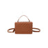 Dazzling Bags For Women Chain Crossbody Bags In Pu Leather Female Fashionable Shoulder Bag Ladies Handbags  Simple Messenger Bag Casual Indentation Western Style Portable Women
