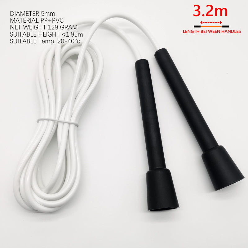 Professional Jump Rope  Men Gym PVC Skipping Rope Ropes With Plastic Handles For Any Skill Level Sports Segmented Jump Rope For Outdoor Fitness Gym Men Women