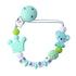 Modern Handmade Pacifier Personalize Silicone Beads Binky Clip Pacifier Chain Chew Baby Teether Toys For Baby