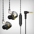 V5.0 HD Stereo Sound Sports Wireless Over-Ear Headphones with Mic, Passive Noise Cancelling Headsets, 9 Hours Battery for Gym Running QKZ AK6 MAX In-Ear Earphone Bass Stereo Earbuds Wired Headphones Noise Cancelling Waterproof Headsets with Microphone