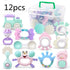 Baby Rattle Toys Cartoon Hand Grip Soft Rattles Shaker Teether Infant Newborn Educational Toys For Baby and Kids