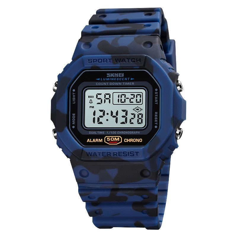 Luxury Modern Sports Watch With Led Digital Display Waterproof 50M Military Famous Unisex Watch For Man and Woman