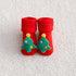 Baby Socks Christmas Anti Slip Short Socks for Baby Newborn Winter Warm Infant Cartoon Girls Boys