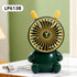 Creative Cartoon Bear Desktop Mini Fans Big Wind Desktop Portable USB Charging Handheld Fan Portable Air Conditioning Handheld Cooling Fan Charging Usb Fan Portable Handheld Fan